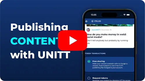 Publishing content on UNITT